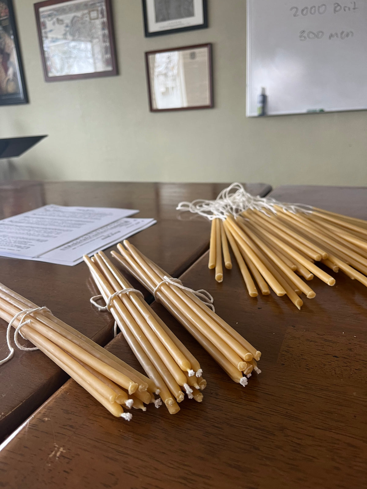 Small Taper "Vigil" Candles (1/4 in)