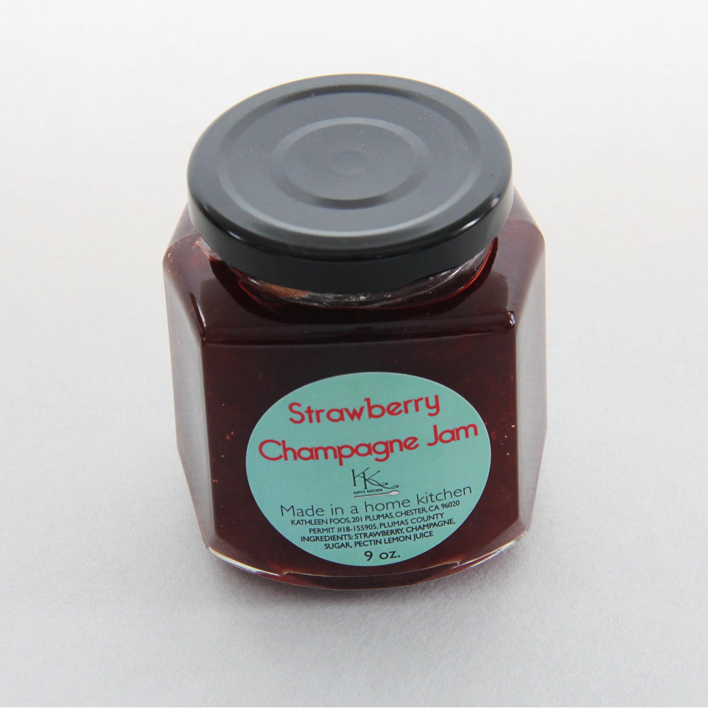 Strawberry Champagne Jam