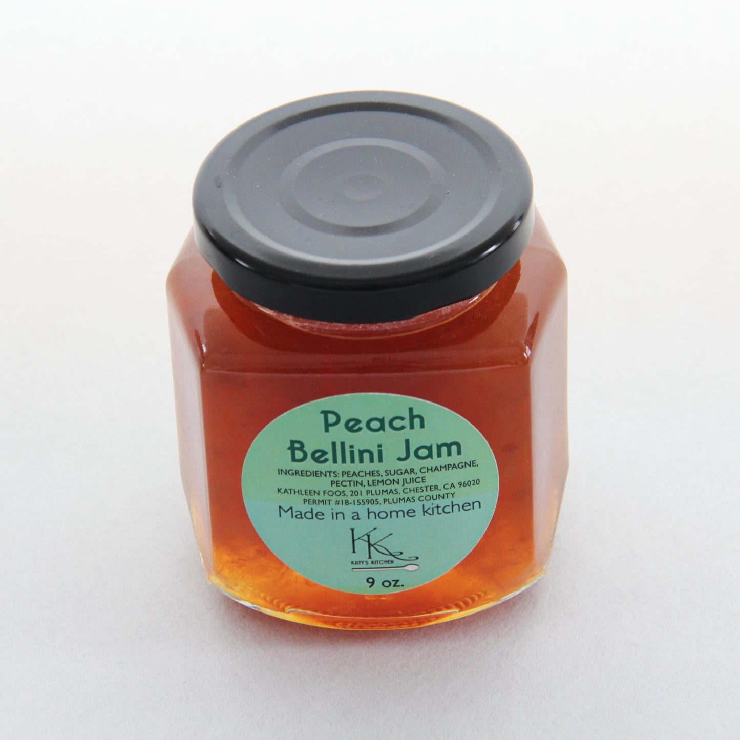 Peach Bellini Jam