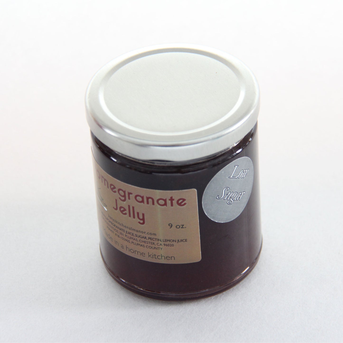 Low Sugar Pomegranate Jelly