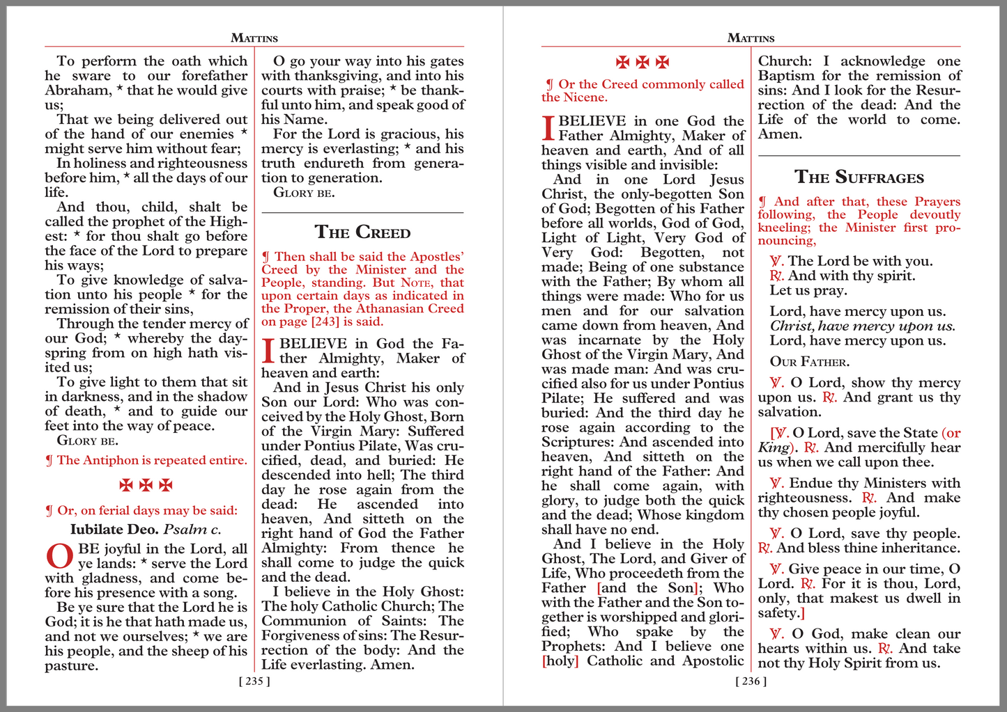 The Anglican Office Book, 2nd Edition, with the Holy Bible, AV